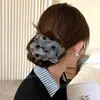 Unique y Hermoso Scrunchie de Malla con Puntos, con un Ambiente Elegante, Accesorio para el Cabello para Mujeres con un Toque de Lujo, para Moños