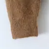 Ins estilo europeo y americano transfronterizo 2026 nueva moda elegante para ir al trabajo patrón de perro casual suéter pullover holgado