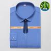 Camisa de Fibra de Bambu para Mulheres, Manga Longa, Corte Justo, Sem Amassados, Roupa Profissional, Camisa Branca Formal com Decote V para Mulheres, Resistente a Amassados e Sem Necessidade de Passar