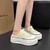 Grulla Blanca Almohada Little Mudba Lujo Ligero Suela Gruesa Medias Zapatillas Zapatos Blancos para Mujer 2026 Primavera Casual Zapatillas que Aumentan la Altura para Todas las Estaciones