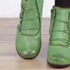 Botas de Mujer de Tacón Alto de Talla Grande Nuevas 2020 40-43 Tacón Grueso Botines Jgb2020N0004026