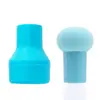 Esponja de Cogumelo Selecionada Cuidadosamente, Expande Quando Molhada em Água, Dupla Utilização para Molhado e Seco, Não Absorvente de Pó, Cabeça de Esponja Conformável Ferramenta de Maquiagem