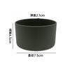 Funda de silicona para termo, antideslizante, resistente a altas temperaturas, funda para vaso espacial 7.5cm9cm, almohadilla de silicona para vaso de agua, multi-especificación opcional