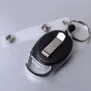 Fivela de chave telescópica com clipe traseiro, fivela de puxar fácil, chaveiro, corda de chave anti-perda anti-roubo, fivela para montanhismo ao ar livre