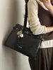 Bolsa de Ombro Vintage de Alta Qualidade para Mulheres Nova Coleção Outono/Inverno 2025 Simples Tote de Grande Capacidade
