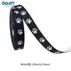 Cinta con Huella de Pata de Mascota 1 cm Cinta con Huella de Pata de Gato Decoración de Cumpleaños DIY Envoltura de Regalos Collar Correa Cinta Tejida