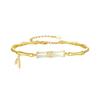¿Estás contento con la pulsera de plata de ley 925 de bambú y jade hetian para mujer, regalo de San Valentín para novia, pulsera con adornos de plata?