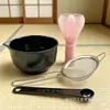 Juego de Batidores de Plástico Multicolores para Té, Juego Completo de Herramientas para Preparar Matcha, Herramientas para Ceremonia del Té Antiescaldables y Resistentes a la Rotura