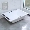 Tina de hidromasaje exterior acrílica de doble tamaño para parejas, con funciones de surf y masaje, con control de temperatura, adecuada para uso doméstico y diseñada para adultos