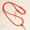 Accesorios Colgantes de Jade, Cuerda para Colgar, Cuerda para Collar, Tejido a Mano Estilo Antiguo, Estilo Unisex, Colgante de Jade, Cuerda para Colgar Colgante de Oro