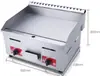 Puesto de Estufa Eléctrica Comercial para Cocinar Teppanyaki Pastel de Mano Horneado Máquina de Fideos Fríos Equipo Horneado Bistec Hotcakes Estufa de Cocina Máquina