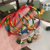 Colorida Cuerda de Mano Tejida a Mano Festival del Bote Dragón Pulsera de Cuerda Colorida Femenina Masculina Bebé Cuerda Roja Niños Pequeño Zongzi Línea Colorida