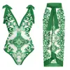 Traje de Baño Conservador Conjunto Europeo y Americano 2025 Cubre Vientre Delgado Vacaciones Playa Aguas Termales Bikini Conjunto Retro Francés