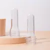 Diâmetro 38mm 34g Pesado Fundo Redondo Plástico Frasco Embrião Pet Embrião Frasco Transparente Cosmético Boca Frasco Tubo Embrião Material de Embalagem Atacado