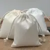 Bolsa de Algodón con Cordón, Bolsa de Lona Engrosada con Cordón para Guardar Joyería Xiaomi, Bolsa de Empaque a Prueba de Polvo, En Stock, Venta Directa de Fábrica