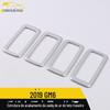 Adequado para 19 GM6 saída de ar do teto traseiro anel brilhante GM6 ar condicionado guarnição acessórios de modificação do quadro