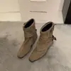 Botas Melard de media pantorrilla que aumentan la altura para mujer, botas cortas nuevas de moda otoño e invierno 2026, botas de montar estilo pantalón ajustadas