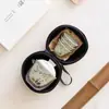 Conjunto de Chá Panda Fofo com Três Xícaras, Conjunto de Chá Portátil para Viagem ao Ar Livre com Logo, Feito de Cerâmica com Esmalte de Cinza