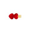 Otoño e Invierno Horquilla encantadora de terciopelo dorado para niños Clip para flequillo en forma de corazón de la Princesa Peach Clip completo para niña Clip de pico de pato Clip lateral