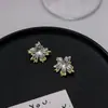 Pendientes Franceses Estéreo de Flor de Dos Usos, Nicho Retro Elegante, Pendientes de Moda, Pendientes de Gama Alta Estilo de Mediados de Siglo