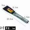 Espátula mango de hierro acero azul engrosada espátula raspadora 2 pulgadas 3 pulgadas 4 pulgadas 5 pulgadas 6 pulgadas cuchillo pala 1mm salida de fábrica