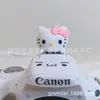 Boneca de Desenho Animado flash de câmera de silicone estéreo sapata à prova de poeira capa protetora universal adequada para Canon Sony Fuji