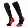 Calcetines de colores de venta caliente Temu para pantorrilla, calcetines elásticos transpirables presurizados para deportes al aire libre para adultos, calcetines de compresión para maratón