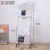 Revistero Yinghao, Revistero, Estante de Exhibición para Almacenamiento de Información, Plegado de Folletos, Metal de una Sola Página para Libros y Periódicos, Simple Shihua