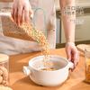 Frasco de plástico hermético para alimentos, para el hogar, para almacenar cereales, aperitivos, frutos secos, transparente, a prueba de humedad.
