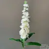 Flores Artificiais Brancas para Decoração de Casamento, Flores de Seda, Ornamentos de Flores Artificiais, Arte Floral Seca, Materiais de Rosa, Arranjo de Flores para Corredor, Arranjo de Parede e Chão