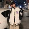 Chaqueta de béisbol para hombre Primavera y otoño 2023 nueva marca de moda Chaqueta estilo Hong Kong Pareja usa hermosa marca de moda Ruan guapo top