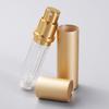 Frasco de Perfume 5ml Estilo Simple Frasco Recargable de Perfume Frasco de Muestra de Perfume de Aluminio Frasco Portátil con Atomizador Bucal Personalización