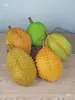 Modelo de Almohada Dorada de Durian Fruta Plástica Falsa Decoración de Exhibición de Tienda de Durian Adorno Colgante Atrezo para Fotografía