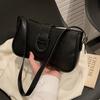 Bolso de Mano Pequeño de Alta Gama para Mujer, Nuevo Bolso de Hombro Cruzado Versátil de Verano 2026, Popular Bolso Cuadrado Pequeño Texturizado para Debajo del Brazo