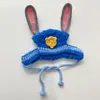 Chapéus para Animais de Estimação, Chapéus de Tricô para Gatos e Cachorros, Adereços de Fantasia, Adereços de Cabeça, Chapéus de Lã Engraçados Feitos à Mão, Acessórios Fofos