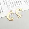1 Nuevo Colgante KC Aleación de Oro Serie Estrella Luna Sol Artificial Colgante DIY Pulsera Accesorios de Joyería