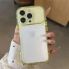 Funda de teléfono transparente de cambio instantáneo adecuada para Apple 17, iPhone 16 Pro Max, funda arcoíris, Huawei, Xiaomi funda rígida