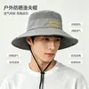 Sombrero de Pescador de Verano, Sombrero de Sol de Secado Rápido, Sombrero de Sol de Ala Ancha, Sombrero de Pesca Plegable, Sombrero de Hombre Moderno y Versátil