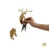 Ganchos Adhesivos Creativos Estilo Americano Sin Taladro, Ganchos Decorativos, Ganchos Creativos con Cabeza de Animal Montados en la Pared, Cabeza de Ciervo, Venta al por Mayor