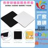 Decoración de Cocina Sala de Estar Taza de Agua Caliente Alfombrilla Aislante Personalizada DIY Posavasos de Transferencia de Calor Posavasos Cuadrado de Silicona de 3 mm de Espesor