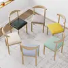 Cadeira de Jantar para Uso Doméstico, Cadeira de Lazer com Encosto, Cadeira de Escritório Minimalista Moderna para Quarto e Sala de Jantar, Cadeira Integrada em Ferro Forjado em Forma de Chifre