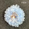 Simulación de flor de peonía, diámetro de 20 cm, cabeza de flor de peonía, simulación de flor, comercio exterior, flor falsa, decoración de pared, arreglo floral con flores