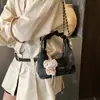 Bolsa Transversal Versátil, Bolsa de Ombro de Grande Capacidade, Bolsa de Mão Feminina Coreana de Nicho, Bolsa para Armazenamento de Cosméticos, Bolsa de Mão