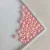 Cuentas redondas de acrílico de 6 mm en colores candy UV con agujeros rectos para pulseras hechas a mano, collares, manualidades de abalorios y accesorios de cuentas sueltas
