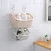 222 Cesta Colgante para Ropa Sucia Dormitorio Baño Cubo para Ropa Sucia Cesta Colgante Inodoro Cesta de Almacenamiento de Plástico Ahorro de Espacio Montada en Pared