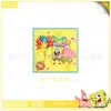 Decoración de Fiesta de Cumpleaños Infantil con Temática de Dibujos Animados Bob Esponja Charola de Papel Vaso de Papel Servilleta de Papel Mantel Vajilla Set