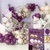 Kit de guirlanda de balões marrons pacote de balões para exportação decoração de festa de aniversário layout de casamento construção de cena