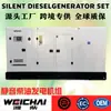 Generador Diésel Silencioso Sin Escobillas Weichai de 250Kva Weichai Fábrica de Guangzhou Transfronterizo 200Kw en Stock