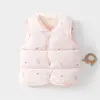 Chaleco acolchado Clase A para bebés y niños pequeños, Otoño/Invierno, Tejido Clase A, Comodidad sin costuras, Bebé Unisex, Otoño/Invierno, Ropa para Niños Anyang