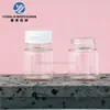 En Stock Botella Transparente de 15 ml con Boca Ancha y Tapa Desprendible, Botella de Control Doblemente Sellada para Dispensar Polvo, Botella Dispensadora de Vidrio